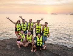 Cable Car Trip: Cable Car + Aquatopia Water Park & 4 Islands Trip By Speed Boat